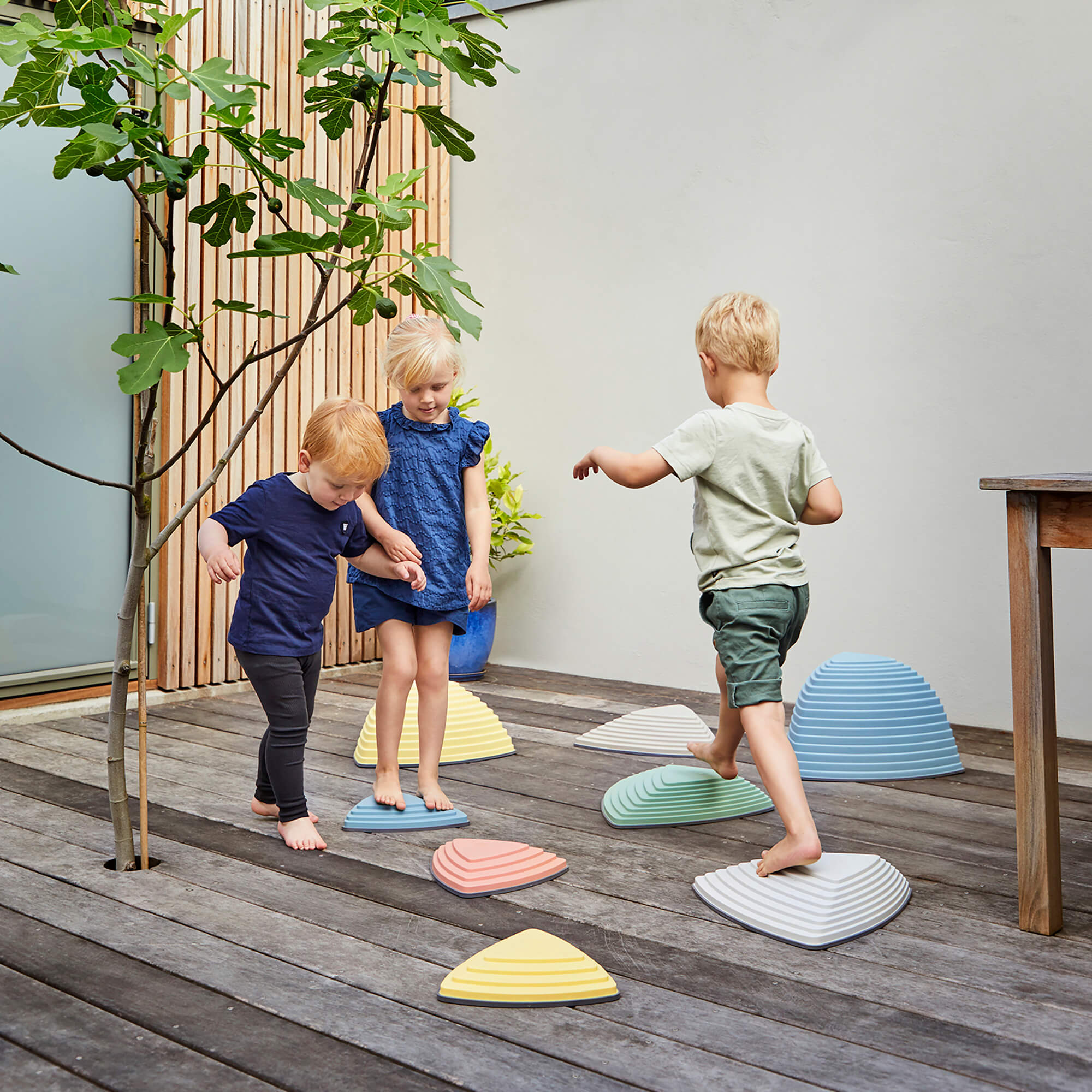 Gonge River Stones Balance Toy - Balance toy