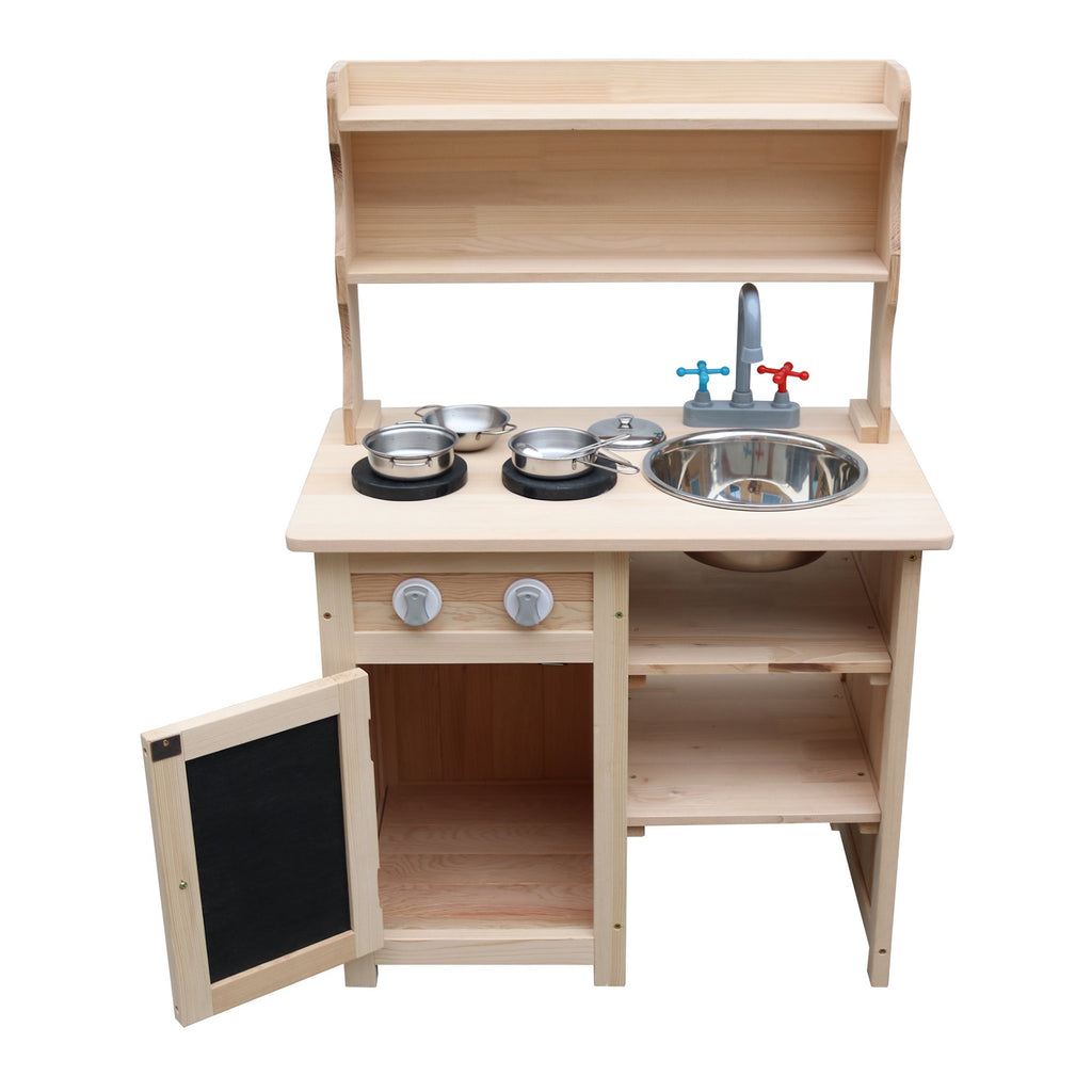 Wooden Play Mud Kitchen - Play Kitchen