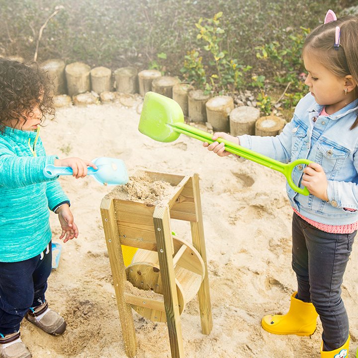Wooden Sand Funnel - Sand and water toy