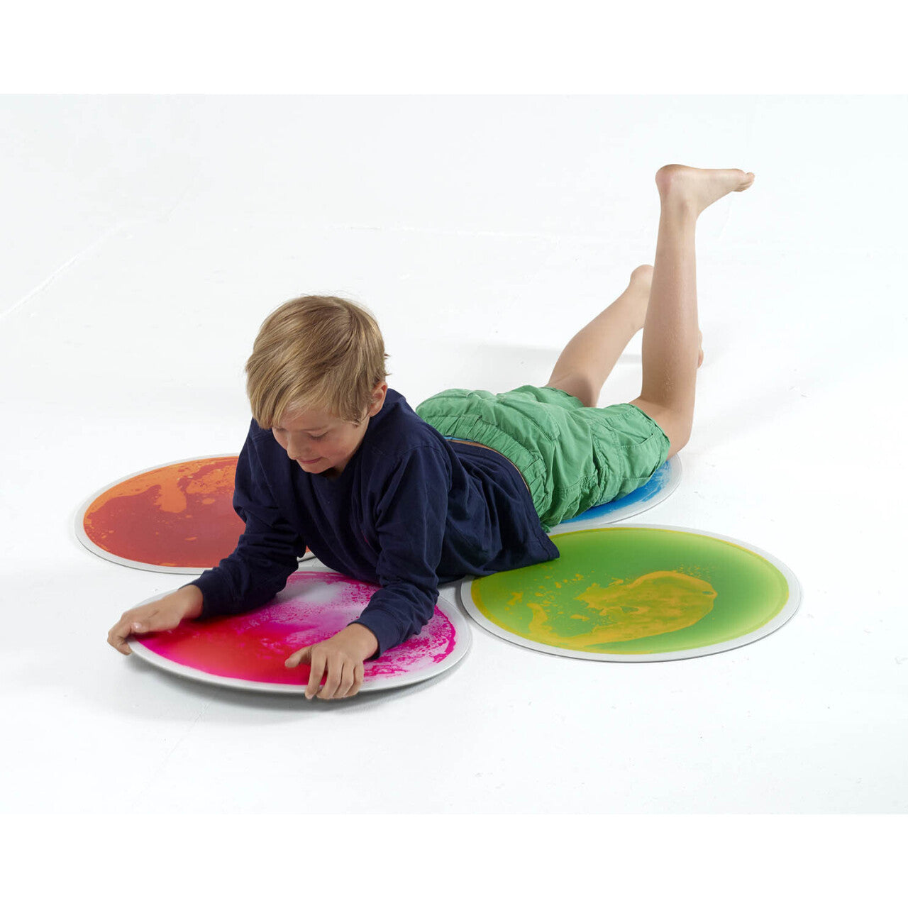 Round Liquid Floor Tiles - Sensory Panels