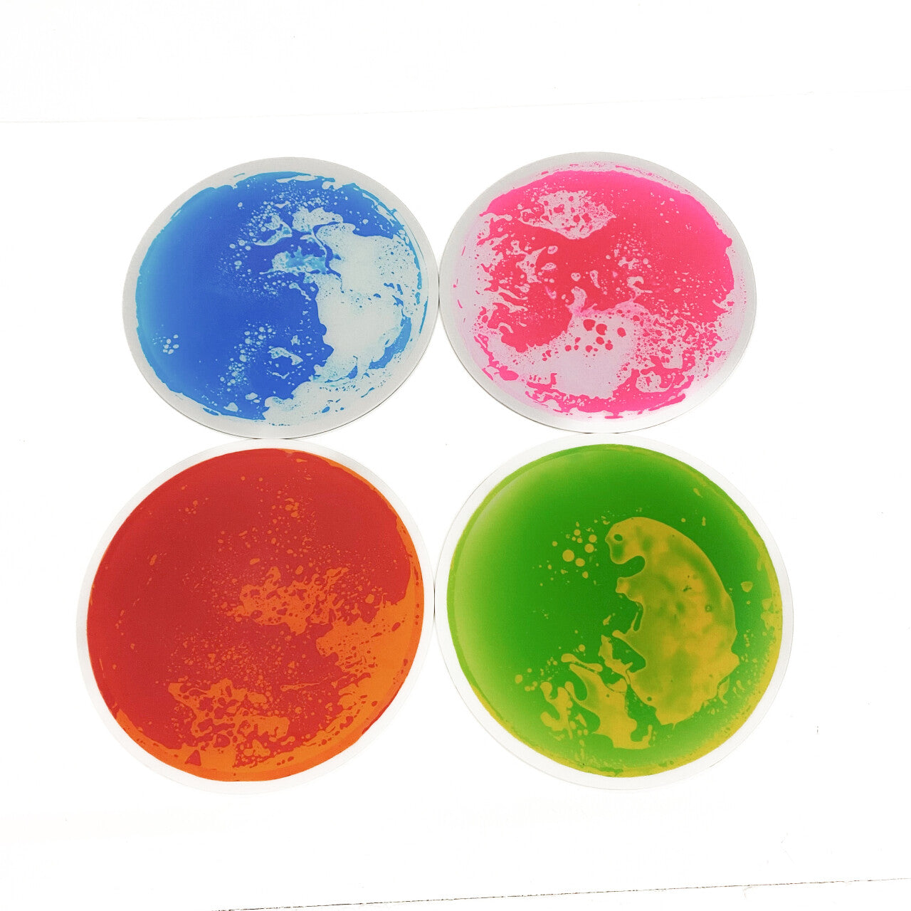 Round Liquid Floor Tiles - Sensory Panels