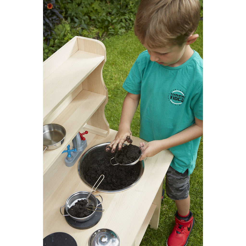 Wooden Play Mud Kitchen - Play Kitchen