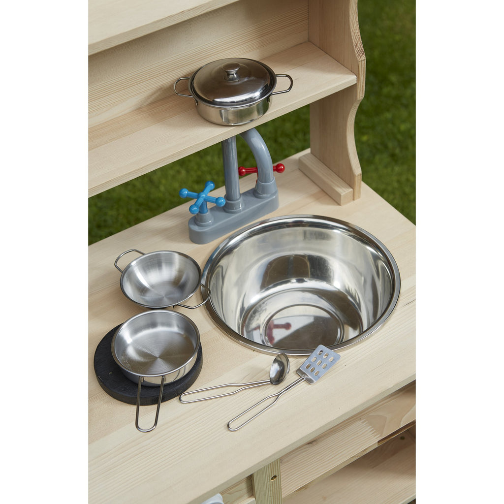Wooden Play Mud Kitchen - Play Kitchen