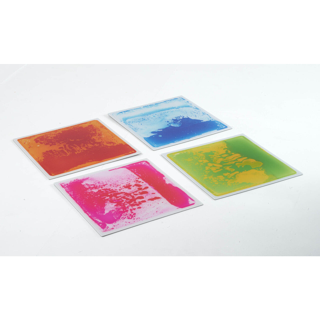 Square Liquid Floor Tiles - Set of 4 - Floor Tiles