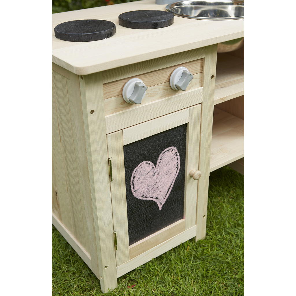 Wooden Play Mud Kitchen - Play Kitchen
