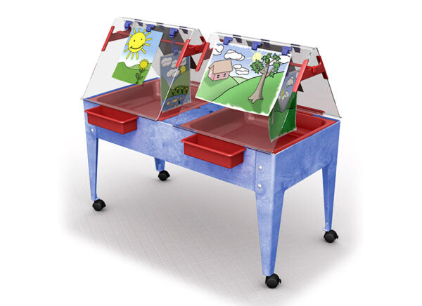 4 Station Easel