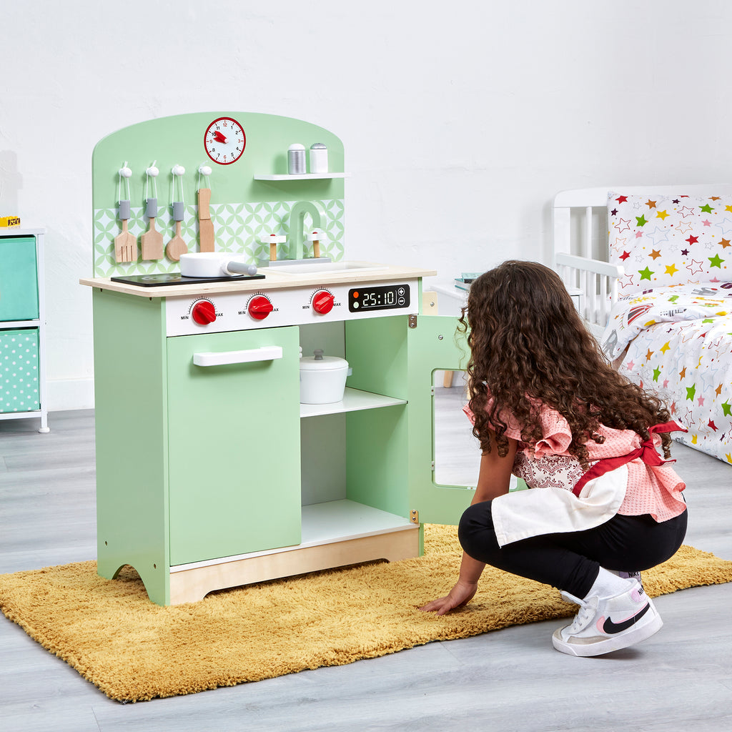 Kids Retro Play Kitchen - Play Kitchen