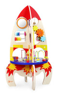 Wooden Multi Activity Rocket - Wooden toy