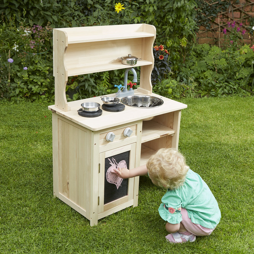 Wooden Play Mud Kitchen - Play Kitchen