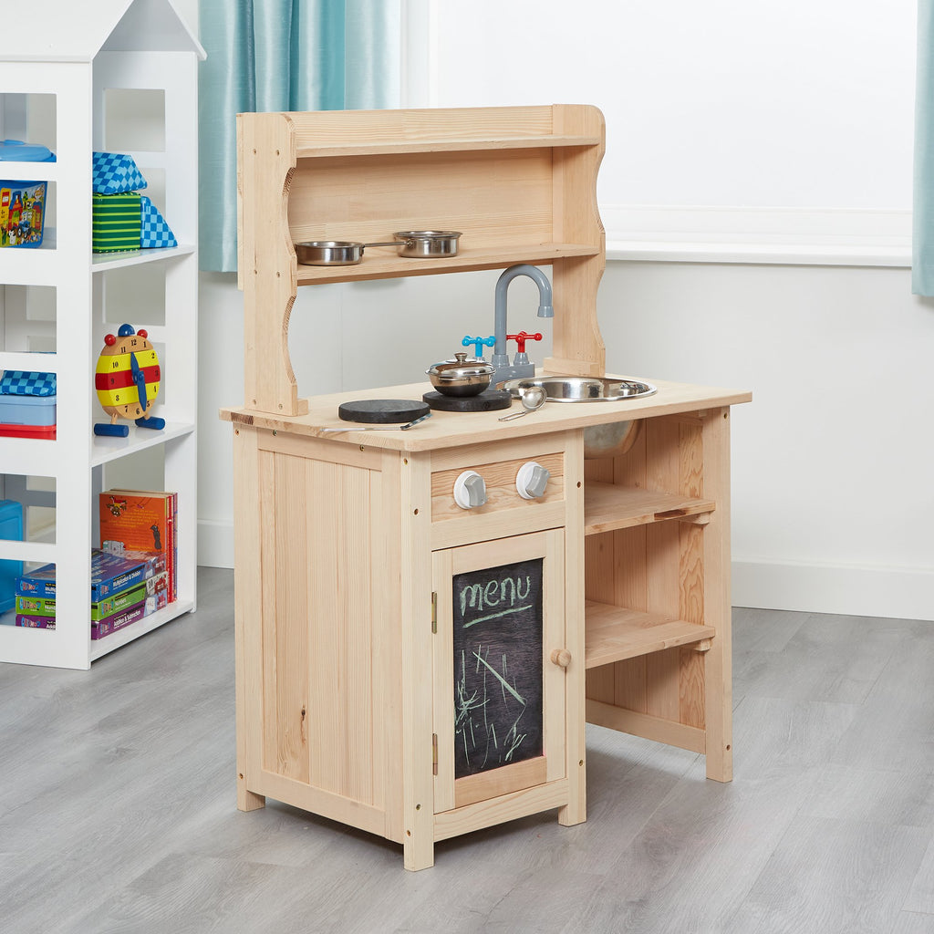 Wooden Play Mud Kitchen - Play Kitchen