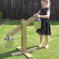 Giant Wooden Scales With Buckets - Wooden toy