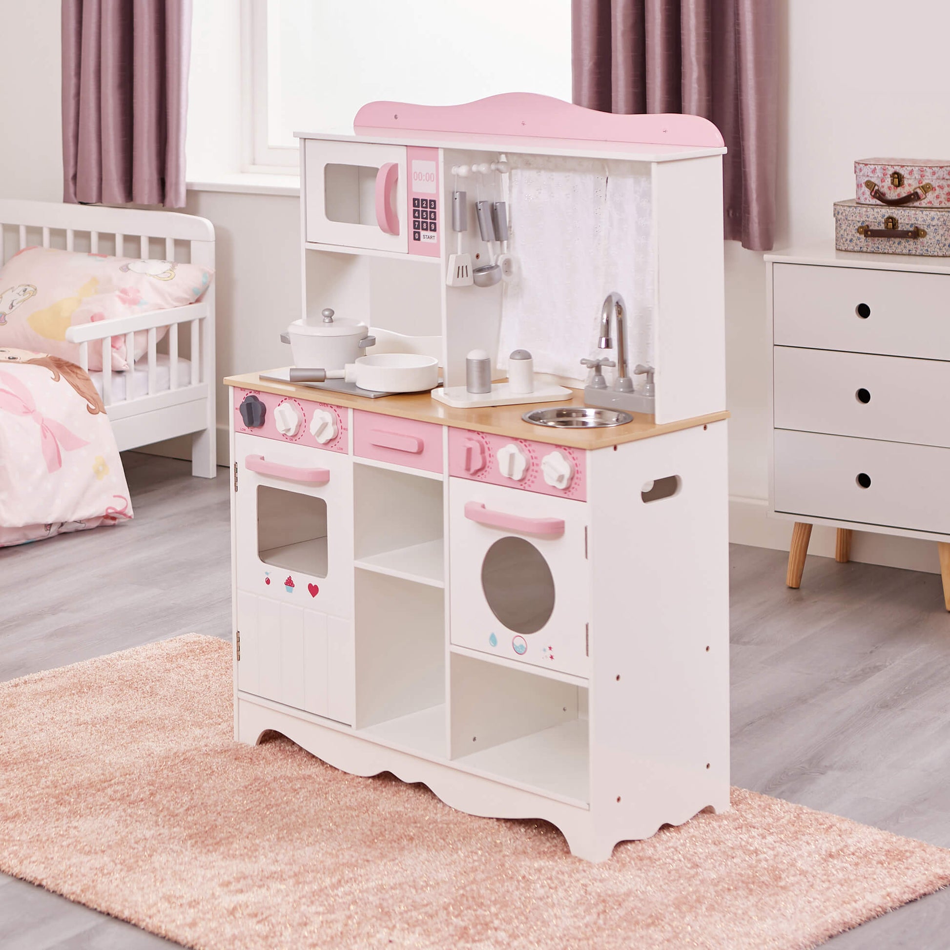 Wooden Play Kitchen
